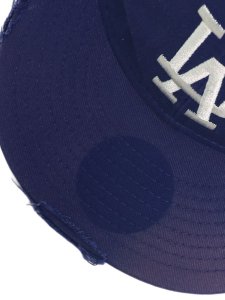 画像7: NEW ERA 9THIRTY DAMAGE PACKABLE VISOR DODGERS DK ROYAL (7)