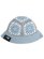 画像1: NEW ERA CROCHET KNIT BUCKET BLUE/GREY/WHITE (1)