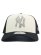 画像2: NEW ERA 9FORTY A-FRAME PEARL BADGE NYY BLACK/CHROME WHITE (2)