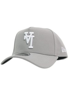 画像1: NEW ERA 9FORTY A-FRAME UPSIDE DOWN DODGERS GREY (1)