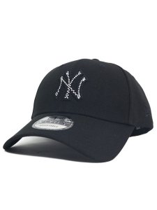 画像1: NEW ERA 9FORTY RHINESTONE YANKEES BLACK (1)