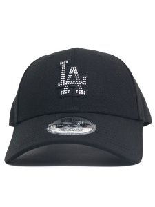 画像2: NEW ERA 9FORTY RHINESTONE DODGERS BLACK (2)