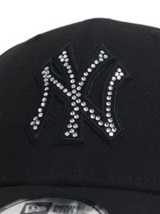 画像6: NEW ERA 9FORTY RHINESTONE YANKEES BLACK (6)