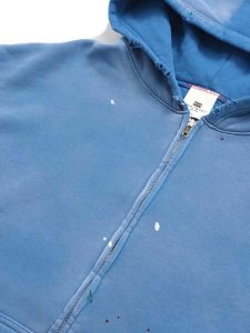 画像3: 【送料無料】MOOJI MOOJI OVERSIZE ZIP UP HOODIE STREET POWDER BLUE (3)