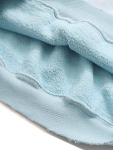 画像5: 【送料無料】MOOJI MOOJI OVERSIZED CROP HOODIE AGED BABY BLUE (5)