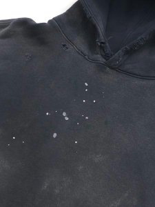 画像3: 【送料無料】MOOJI MOOJI CLASSIC 1930 HOODIE STREET BLACK (3)