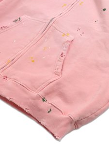 画像4: 【送料無料】MOOJI MOOJI OVERSIZE ZIP UP HOODIE STREET NEW PINK (4)