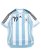 画像1: 【送料無料】ADIDAS ARGENTINA HOME JRSY 2006 #19 MESSI-WHITE (1)