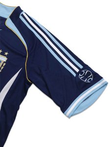 画像9: 【送料無料】ADIDAS ARGENTINA AWAY JRSY 2006 #19 MESSI-DARK BLUE (9)