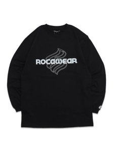 画像1: ROCAWEAR FADED LOGO PRINT L/S TEE (1)