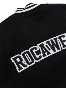 画像4: 【送料無料】ROCAWEAR COLLEGE MELTON VARSITY JACKET (4)
