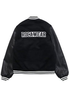 画像2: 【送料無料】ROCAWEAR COLLEGE MELTON VARSITY JACKET (2)