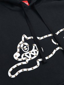 画像3: 【送料無料】ICECREAM PARK HOODIE BLACK (3)