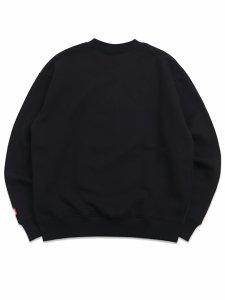 画像2: 【送料無料】ICECREAM CONE MAN SWEATSHIRT BLACK (2)