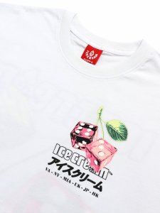 画像3: 【送料無料】ICECREAM DICE LS TEE WHITE (3)