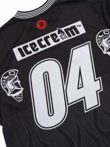 画像4: 【送料無料】ICECREAM GOOD FOOD HOCKEY JERSEY BLACK (4)
