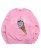 画像1: 【送料無料】ICECREAM CONE MAN SWEATSHIRT PRISM PINK (1)