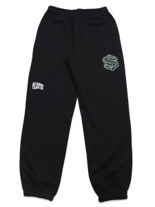画像1: 【送料無料】BILLIONAIRE BOYS CLUB SWEAT PANTS DOLLARS BLACK (1)