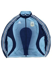 画像1: 【送料無料】ADIDAS ARGENTINA AWAY TRACK TOP 2006-DARK BLUE (1)