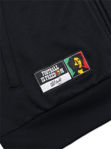 画像6: 【送料無料】ADIDAS JAMAICA ORIGINALS TRACK TOP-BLACK (6)