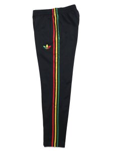 画像7: 【送料無料】ADIDAS JAMAICA ORIGINALS TRACK PANTS-BLACK (7)