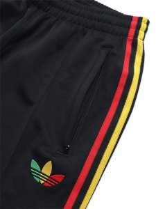 画像3: 【送料無料】ADIDAS JAMAICA ORIGINALS TRACK PANTS-BLACK (3)