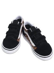 画像5: 【KIDS】VANS TD OLD SKOOL V LEOPARD BLACK/BROWN (5)