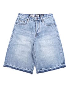 画像2: 【送料無料】BILLIONAIRE BOYS CLUB BB LUNAR ELONGATED DENIM SHORTS STELLAR MED (2)