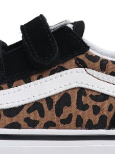 画像8: 【KIDS】VANS TD OLD SKOOL V LEOPARD BLACK/BROWN (8)
