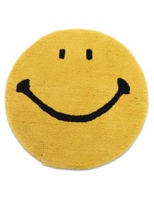 画像1: 【送料無料】SECOND LAB. SMILEY FACE RUG (1)