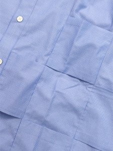 画像4: 【送料無料】EXPANSION GOLDEN RIVER GRID SYSTEM SHIRTS BLUE (4)