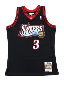 画像1: 【送料無料】MITCHELL & NESS SWINGMAN JERSEY 76ERS 97-98 #3 A.IVERSON (1)