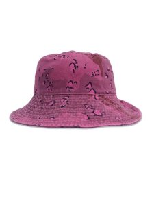 画像2: sublimeroe DYED CAMO SAFARI HAT ROSE (2)
