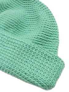 画像2: sublimeroe HAND KNIT DOKER WT TQ GREEN (2)