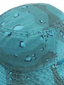 画像5: sublimeroe DYED CAMO SAFARI HAT TURQUISE (5)