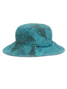 画像3: sublimeroe DYED CAMO SAFARI HAT TURQUISE (3)