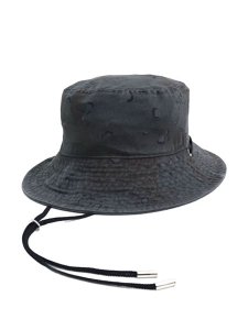 画像1: sublimeroe DYED CAMO SAFARI HAT BLACK (1)
