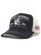 画像1: 【送料無料】TRUE RELIGION VARSITY TRUCKER HAT BLACK/WHITE (1)