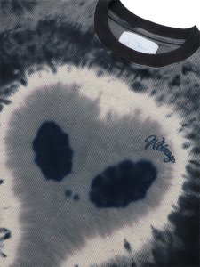 画像3: 【送料無料】WHIMSY SOCKS ALIEN TIE-DYE THERMAL SLATE BLUE (3)