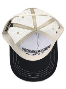 画像6: 【送料無料】TRUE RELIGION VARSITY TRUCKER HAT BLACK/WHITE (6)