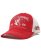 画像1: 【送料無料】TRUE RELIGION VARSITY TRUCKER HAT BORDEAUX/DAKOTA (1)