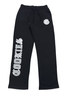 画像1: 【送料無料】COOKIES CLOTHING COOKIES ATHLETICS FLEECE PANT BLACK (1)