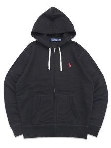 画像1: 【送料無料】POLO RALPH LAUREN RL FLEECE FULL ZIP HOODIE (1)