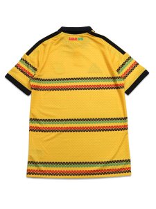 画像2: 【送料無料】ADIDAS JAMAICA 2026 BOB MARLEY HOME JERSEY-BOLD GOLD (2)