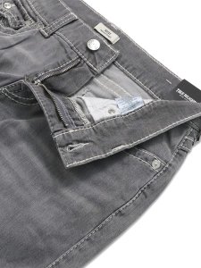 画像4: 【送料無料】TRUE RELIGION RICKY BIG T STITCH STRAIGHT CHALK GREY WASH (4)