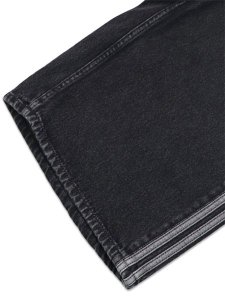 画像7: 【送料無料】ADIDAS FIREBIRD ADICOLOR DENIM SHORTS-TRUE BLACK DENIM (7)