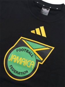 画像3: ADIDAS JAMAICA BOB MARLEY DNA GRAPHIC TEE-BLACK (3)