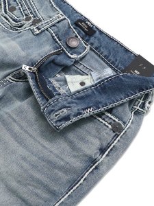 画像4: 【送料無料】TRUE RELIGION RICKY ROPE STITCH STRAIGHT RHYTHM RUSH LIGHT WASH (4)