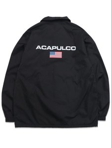 画像1: 【送料無料】ACAPULCO GOLD NINE-TWO NYLON JACKET BLACK (1)