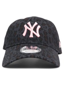 画像2: NEW ERA 9TWENTY LEOPARD YANKEES BLACK/PINK (2)